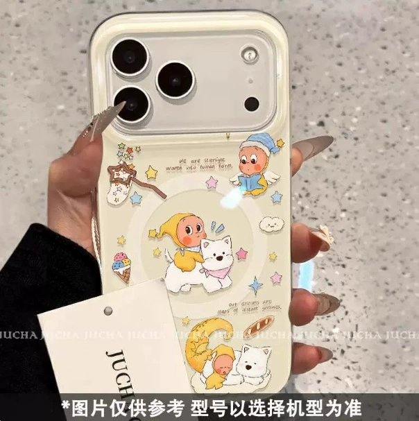 Яблоко, волшебная палочка, совместимая трубка, iPhone17, чехол для телефона, защитный чехол, 17промакс, 15, защита от падения