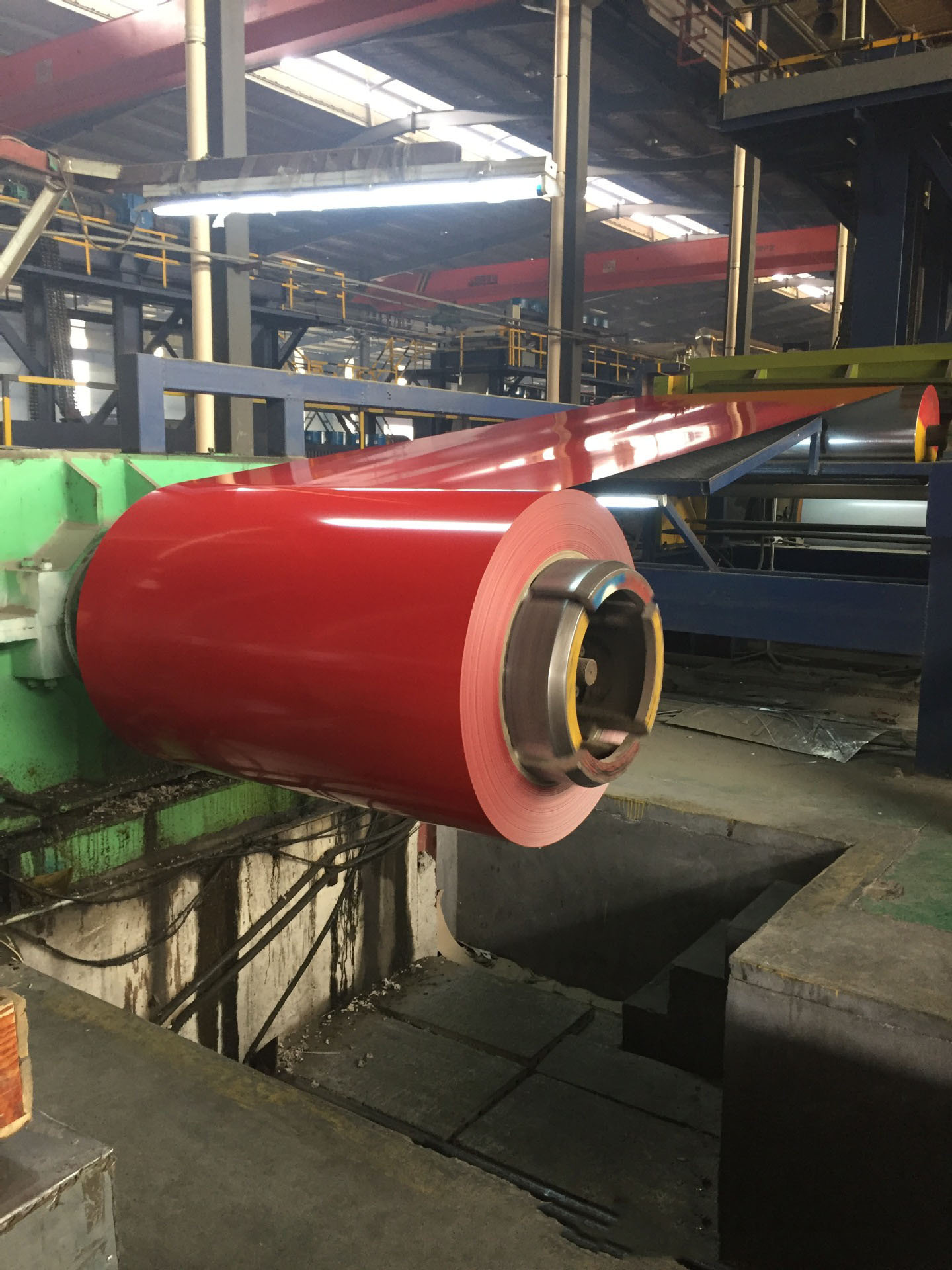 不锈钢彩钢卷 可加工冲孔压型折弯颜色可选彩钢 涂镀印花不锈钢