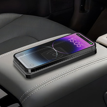 外贸跨境车载无线充电器15W智能自动感应适用于华为苹果三星快充