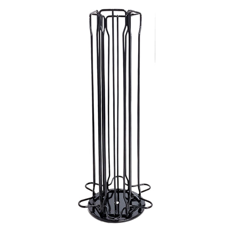 Iron Art Coffee Capsule Holder Storage Display Rack Nespresso 60 Capsules Rotatable Storage Rack Cross-Border Storage Rack