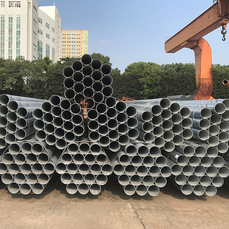 6分*2.5mm镀锌钢管Q235建筑工程镀锌圆管量大优惠南京现货批发