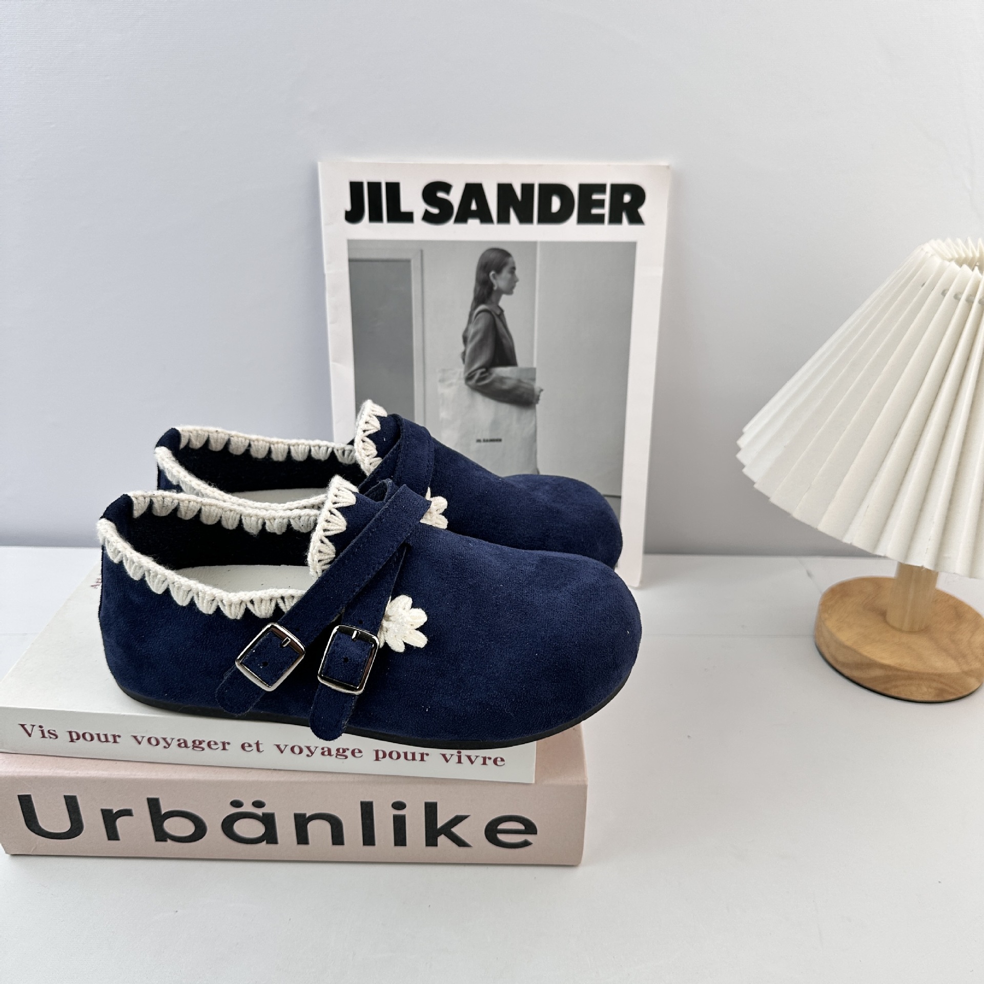 Far Poseen retro encaje botón Bocken zapatos de mujer 2025 otoño perezosos zapatos casuales Lefour