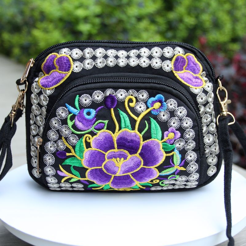 보라색 사과 꽃