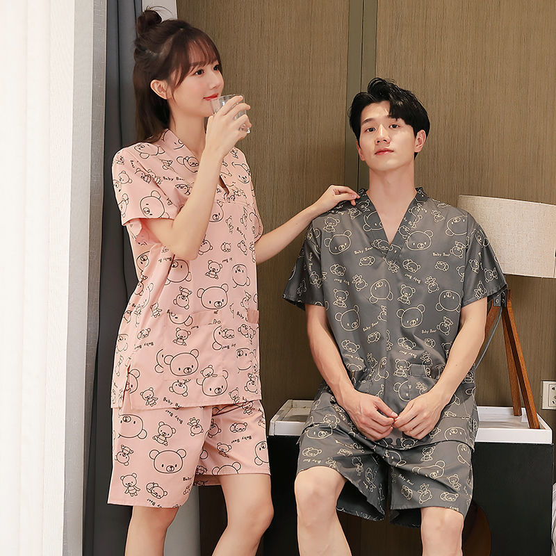 하이 엔드 땀 의류 여성용 퓨어 코튼 나노 가슴 더블 레이어 목욕 센터 목욕 가운 남성 커플 플러스 사이즈 세트