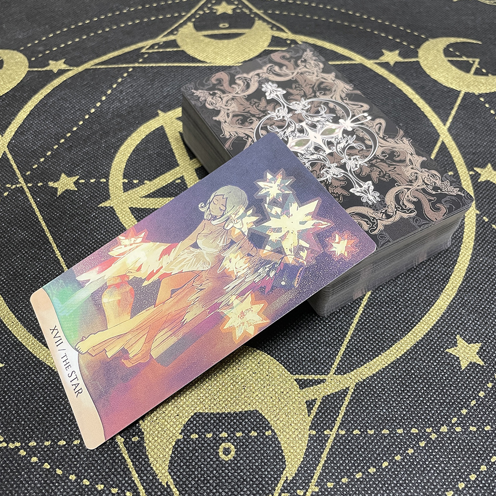 Cartas de tarot oráculo manga tradicional versión en inglés_voghion.com