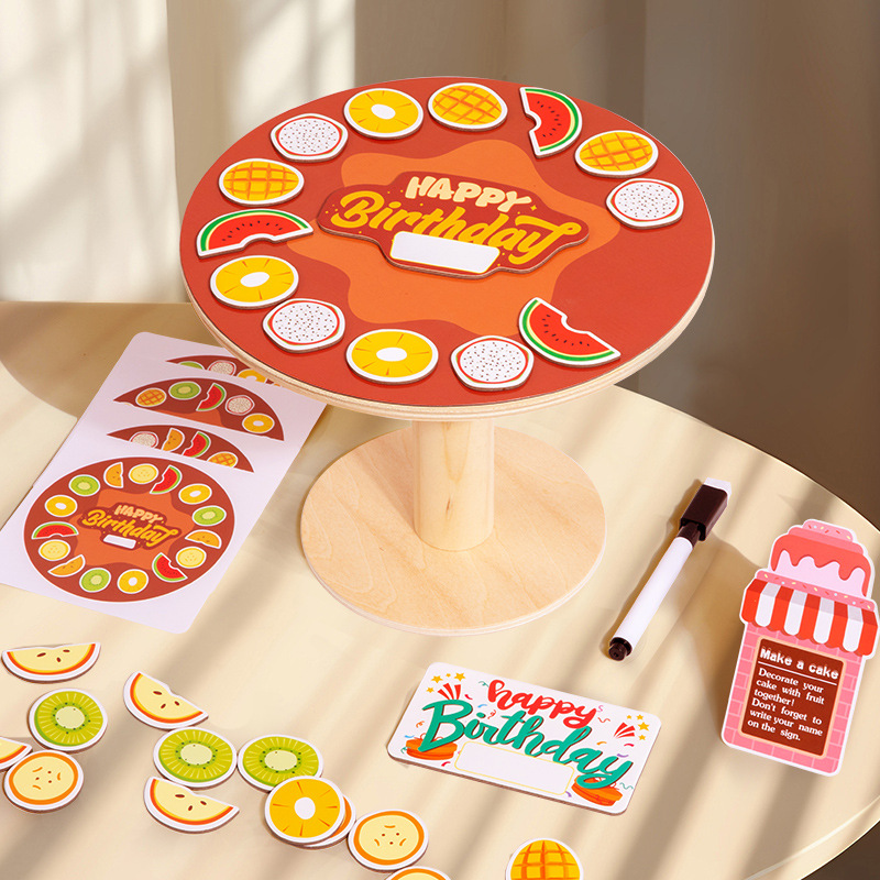 Nuevos productos para niños juguetes caseros simuladores para hacer pastel maestro juguetes para niños juguetes para niñas juguetes de puzzle 3 - 5 años