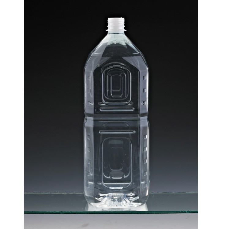 PET瓶塑料饮料瓶耐高温热灌装瓶酱料瓶 2000ml 2L方瓶 90只/箱