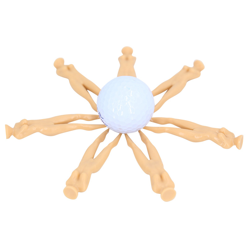 Suministros de uñas de golf transfronterizos de belleza creativa servir Tee de plástico Tee accesorios de asiento de bola de fábrica al por mayor