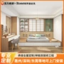 日式一体全屋多功能床柜