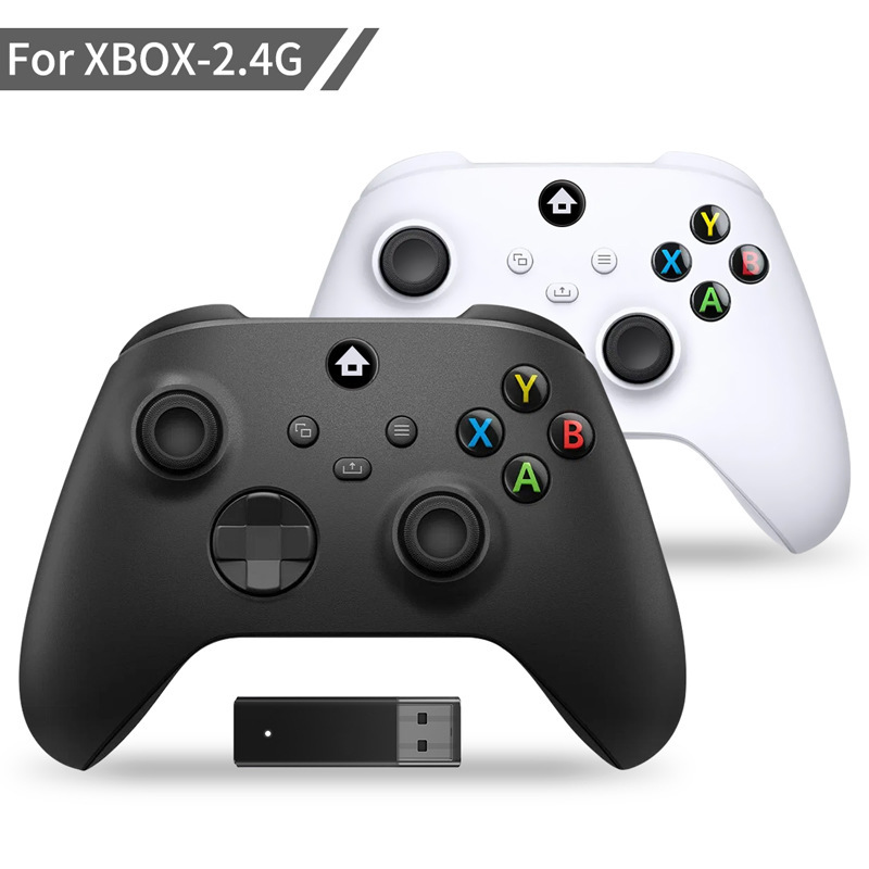 Articolo di tendenza transfrontaliero compatibile con controller wireless XSS neutro 2.4G per Xbox Series X/S e PC._voghion.com