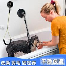 宠物洗澡固定器狗狗猫咪洗澡剪毛栓狗防跑固定美容台吸盘吊绳