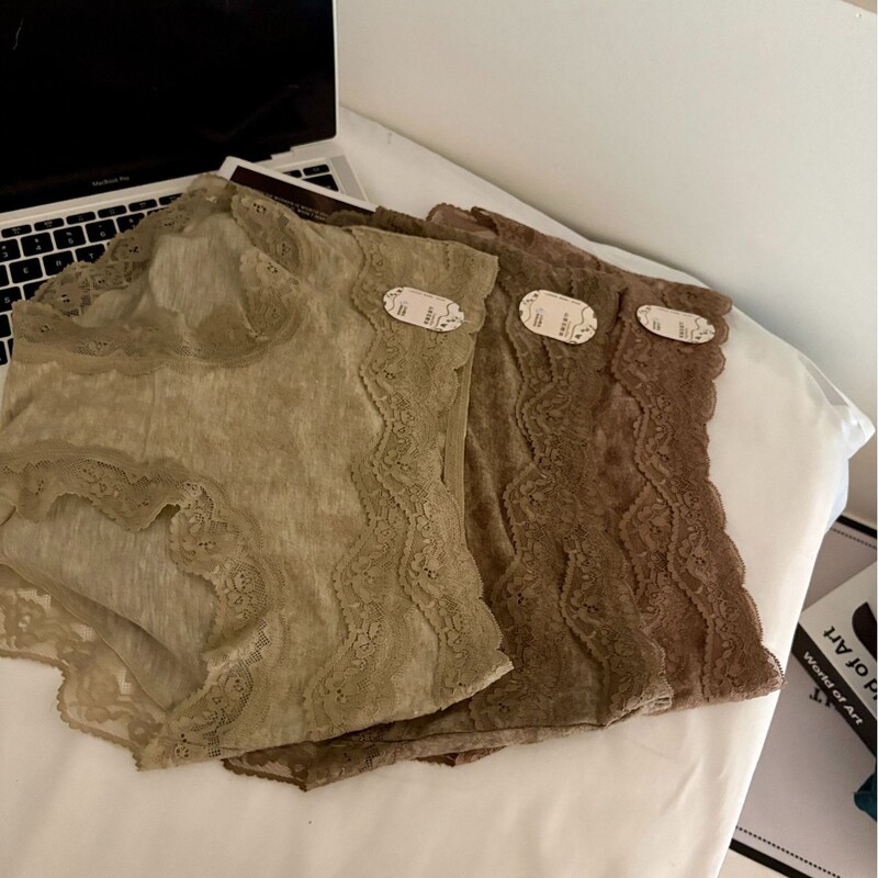 Noble 6801 Vintage French Style Soft Texture Mainly Featuring Exquisite Jacquard Brushed Mid-Waist Women's Breathable Panties Noble 6801 Vintage French Style Soft Texture Mainly Featuring Exquisite Jacquard Brushed Mid-Waist Women's Breathable Panties