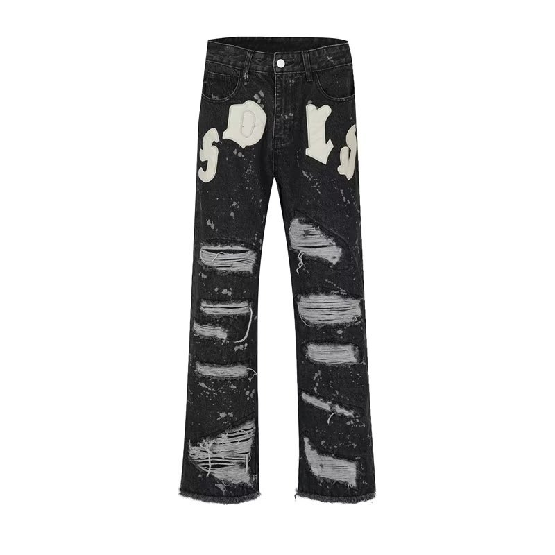 Jeans con bigotes rotos Imagen 7