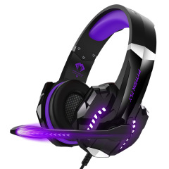 地対空g9000pro有線ヘッドセット電気競争ノイズled発光ゲームコンピュータヘッドセット現物
