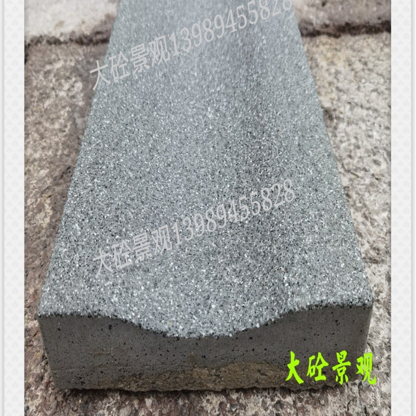 仿芝麻灰荔枝面PC排水沟预制混凝土导流槽收水沟600*200*30/50