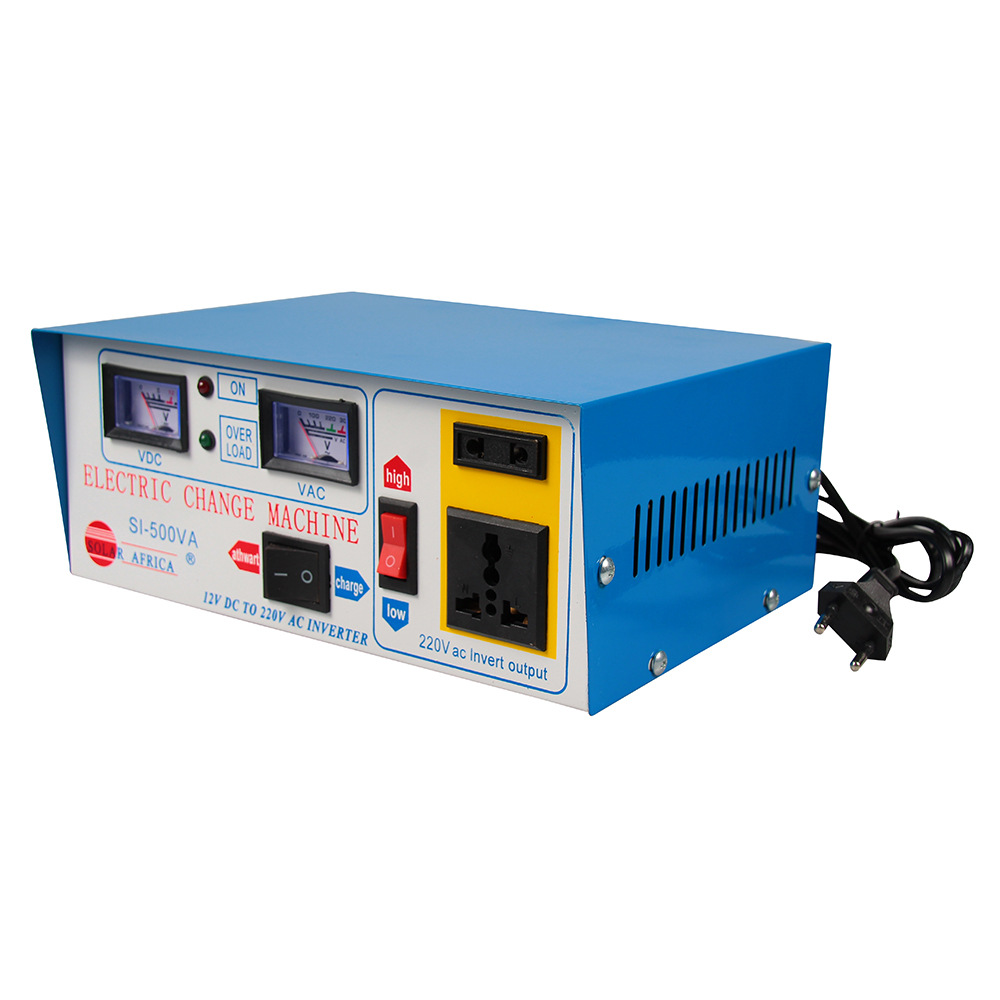12V直流转220V交流家用充电逆变一体机500W电源逆变器逆变电源