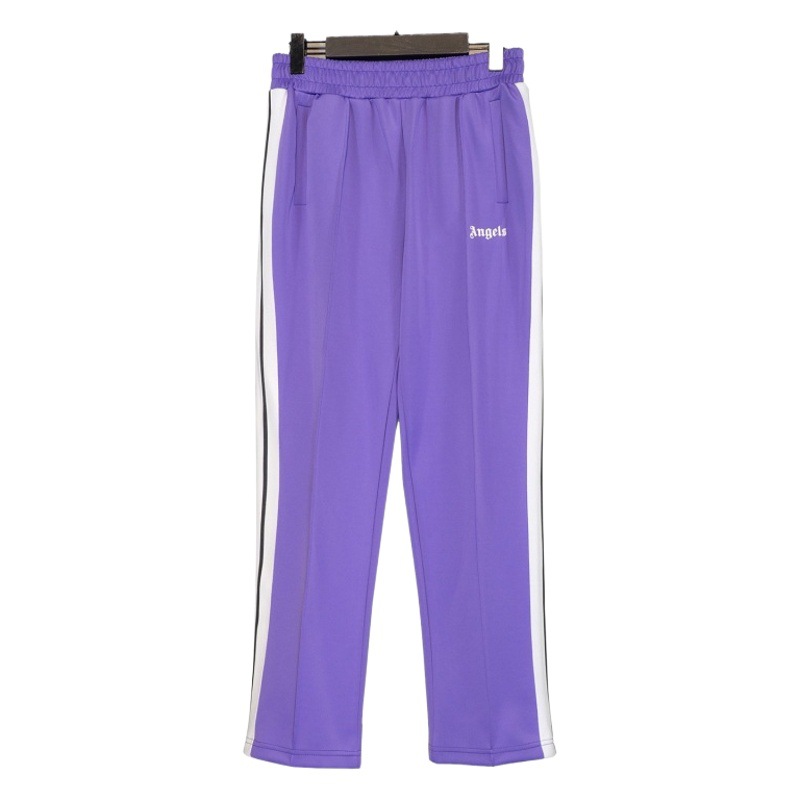 PA Ángel marca de moda Arco Iris rayas cinta pantalones largos palmera niebla calle tres bares deportes sweatpants