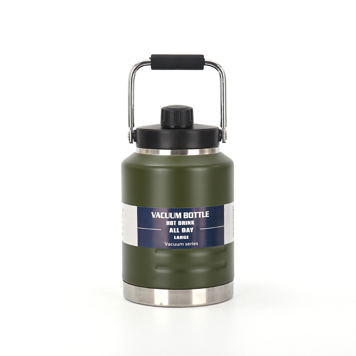 Nueva gran capacidad portátil barril 304 acero inoxidable vacío taza de aislamiento térmico taza de paja de acampamiento de acondicionamiento al aire libre