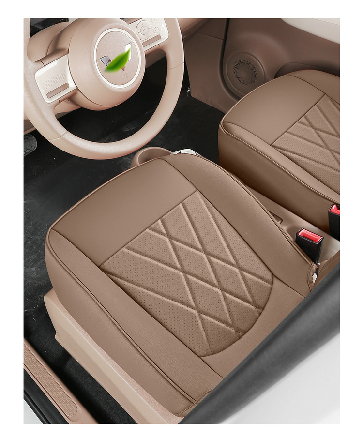 25 Models of Wuling Hongguang Miniev Seat Covers, Four-Door Version Seat Covers, All-Inclusive, Suitable for All Seasons, Seat Cushion Covers, Car Interior Decoration