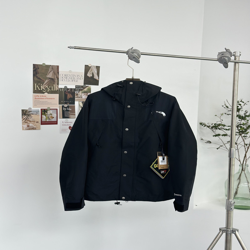 莆田1990冲锋衣美版户外防风防水连帽外套男女同款TNF北脸登山服|undefined