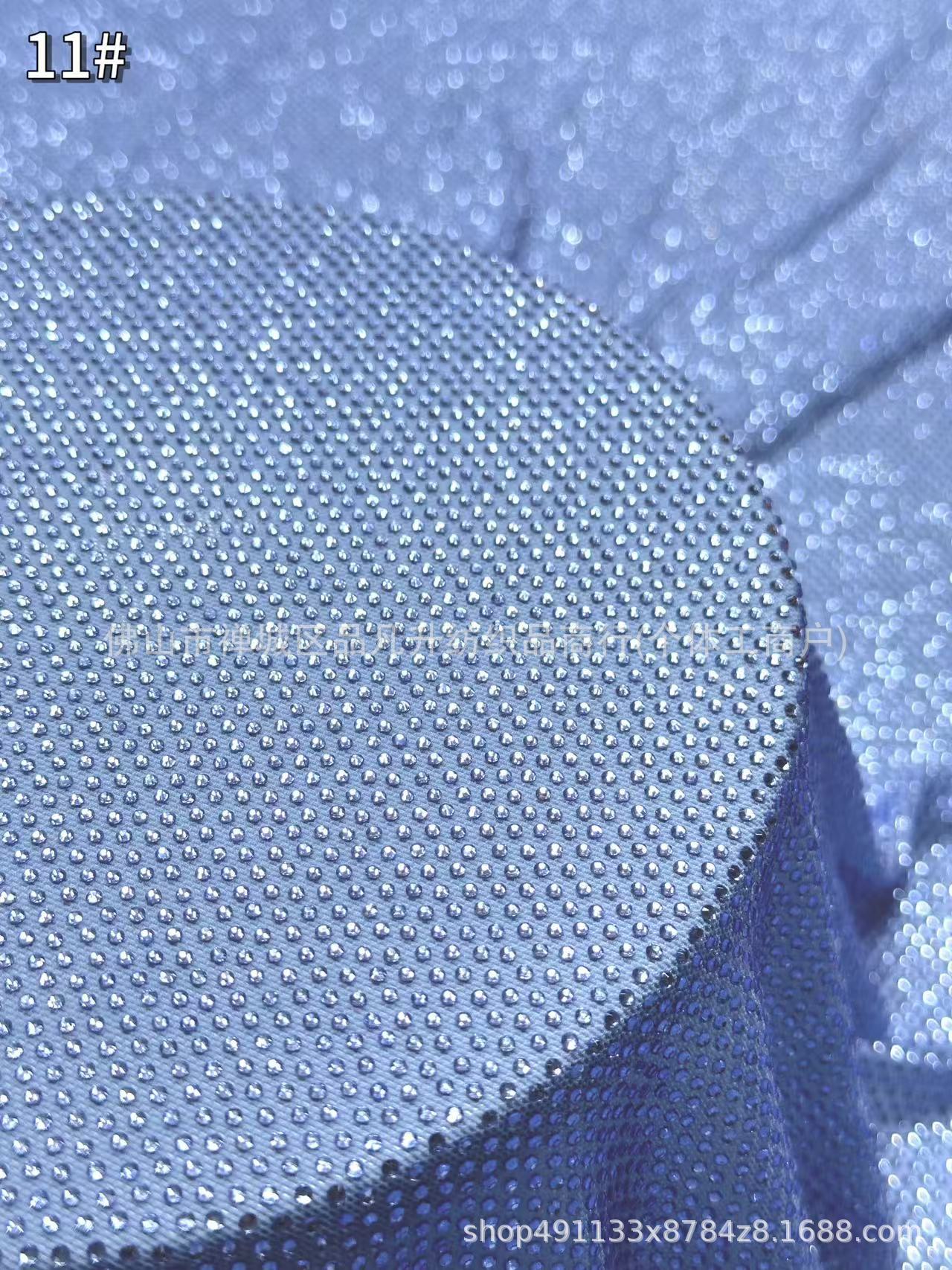 Fabricantes transfronterizos al por mayor de bienes de acero de amoniaca tela de perforación de vidrio de moda vestido de brindis tela de cena