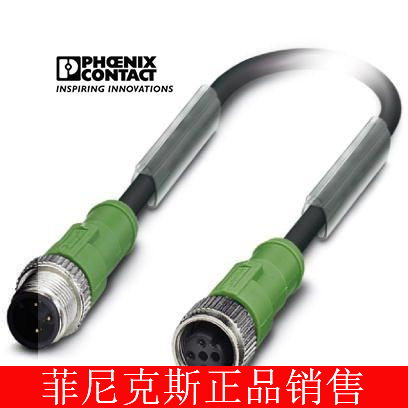 菲尼克斯传感器/执行器电缆SAC-3P-M12MS/5,0-PUR/M12FS