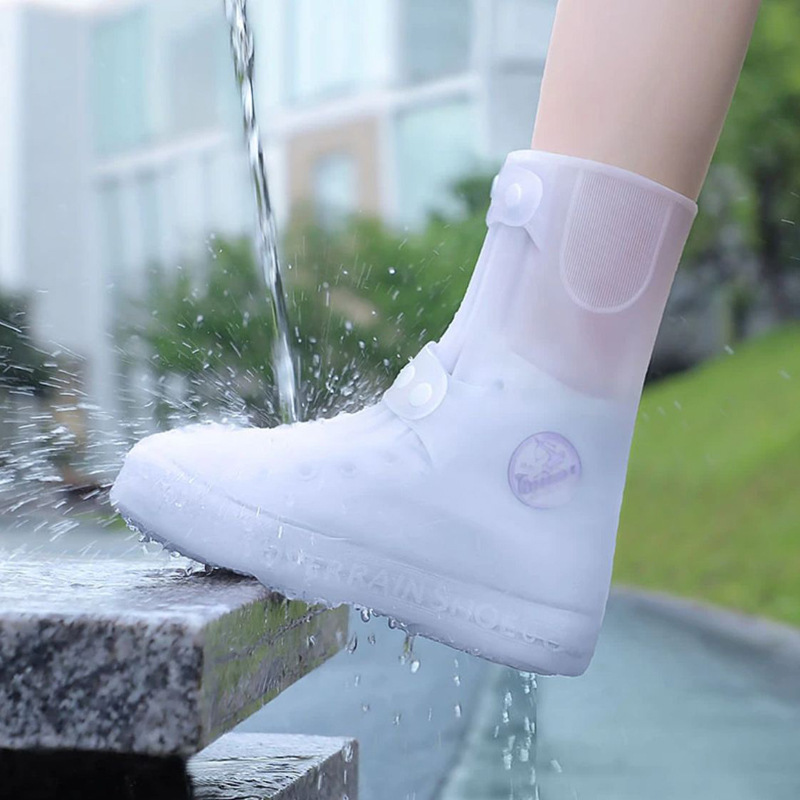 靴カバー レインシューズ メンズ 防水 雨靴カバー 防水 滑り止め 厚手 耐摩耗性 子供用 シリコン製 雨の日用シューズ レディース|undefined