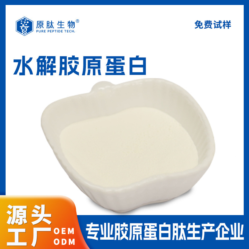 Source Factory Fish Collagen Peptide Powder Collagen Peptide Powder Pure Peptide Active Peptide Hydrolyzed Collagen