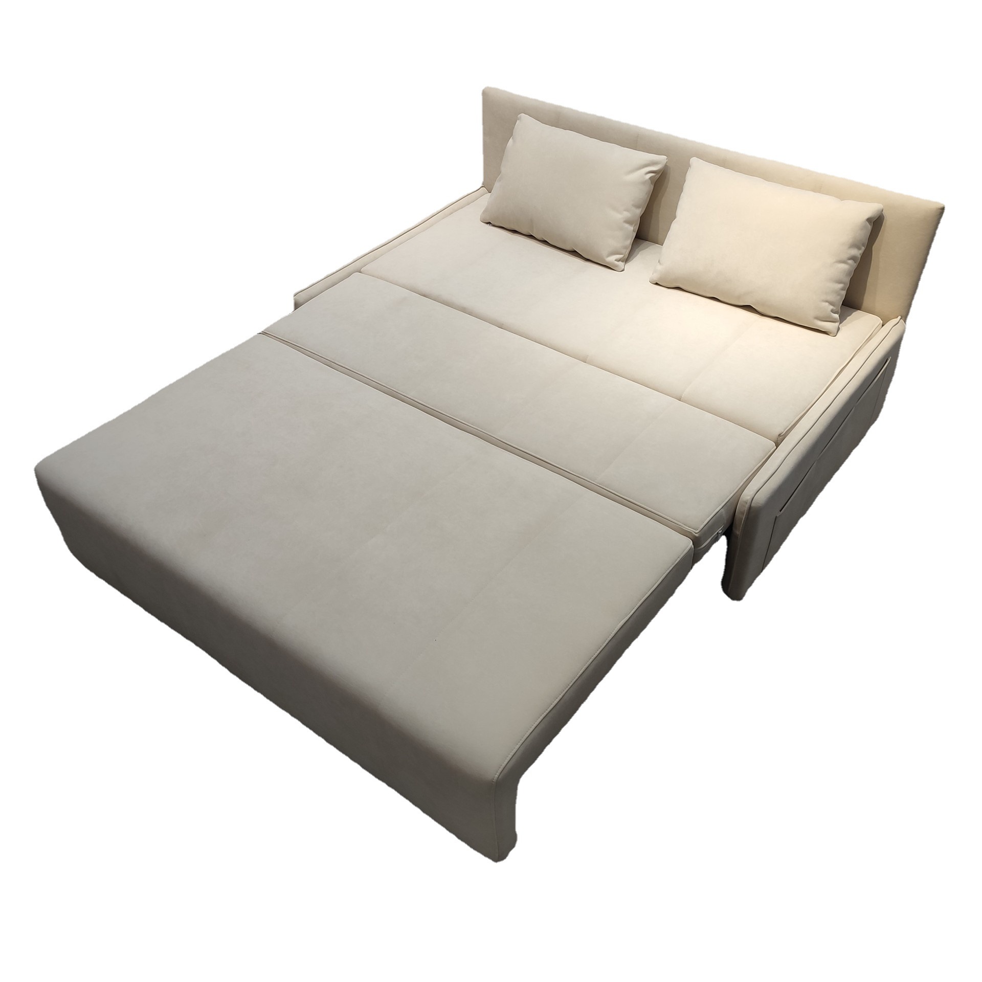 Tecnología de seda sin lavado, sofá cama de seda multipropósito, sofá de doble propósito, apartamento de sala de estar simple, peinado