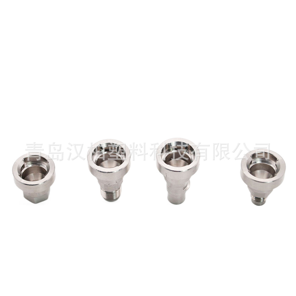 Spray gun adapter suitable for all kinds of spray gun stainless steel aluminum alloy plastic material screw spray gun connector
