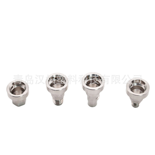 Spray gun adapter suitable for all kinds of spray gun stainless steel aluminum alloy plastic material screw spray gun connector