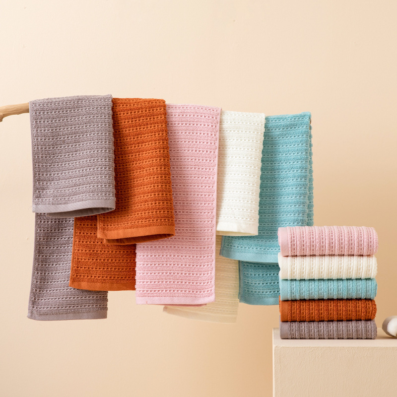 Cotton Adult Towel Soft Absorbent Light Luxury Combed Cotton Face Wash Face Towel Super Promotional Group Buying Accompanying Gift Cotton Adult Towel Soft Absorbent Light Luxury Combed Cotton Face Wash Face Towel Super Promotional Group Buying Accompanying Gift