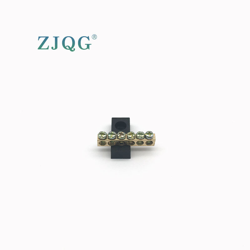 訂PZ30箱內小黑色支架接線端子 接零端子XP0608A