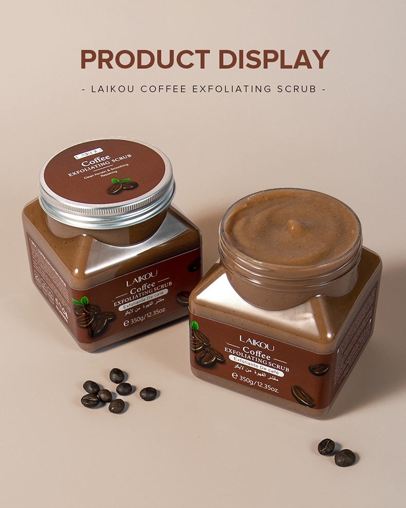 Cross-border Laicome Body Scrub 350g Pore Cleansing and keratin rejuvenation skin care products wholesale manufacturer supply undefined