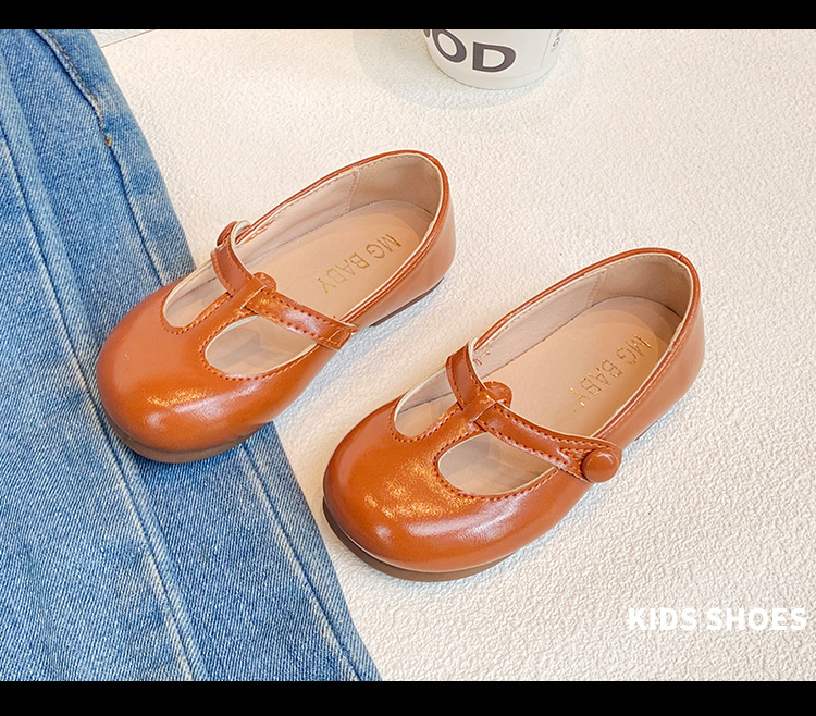 Mädchen Leder Mary Janes Für Den Herbst Kinderschuhe Elegant_voghion.com