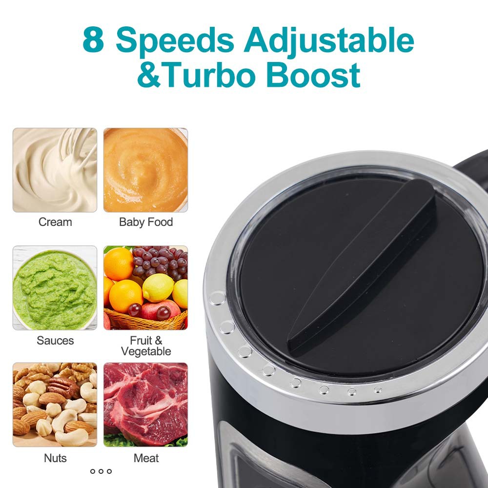 Ganador de la estrella transfronteriza de mano multifunción exprimidor suplemento alimenticio máquina de cocina batidor de huevo licuadora traje