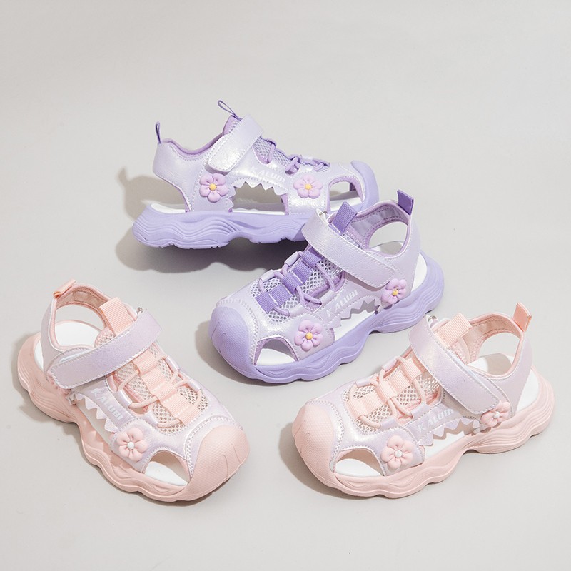 Niñas sandalias de verano 2026 nuevas sandalias dulces para niños moda zapatos casuales versátiles image 3
