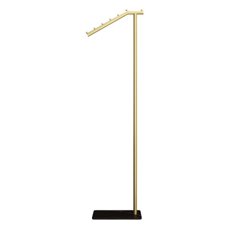 Simple Modern Floor-Standing Household Clothes Rack Living Room Coat Rack Balcony Bedroom Light Luxury Removable Clothes Rack