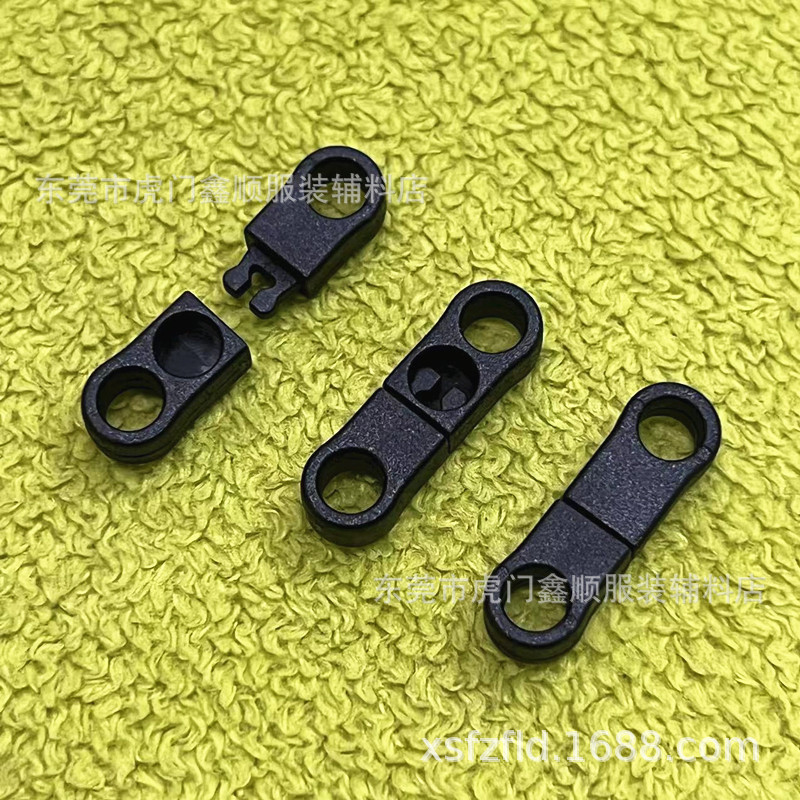 Manufacturer's New 4MM Hole Plastic Buckle, Mini Plastic Safety Buckle, Elastic Rope Easy-pull Buckle, Hat Rope Accessories