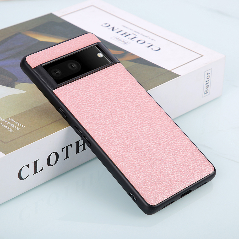 Litchi Pattern Synthetic Leather 8, 8 Pro, 7, 7 Pro Google Pixel Phone Case