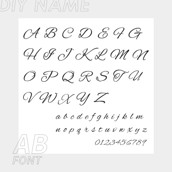 AB font