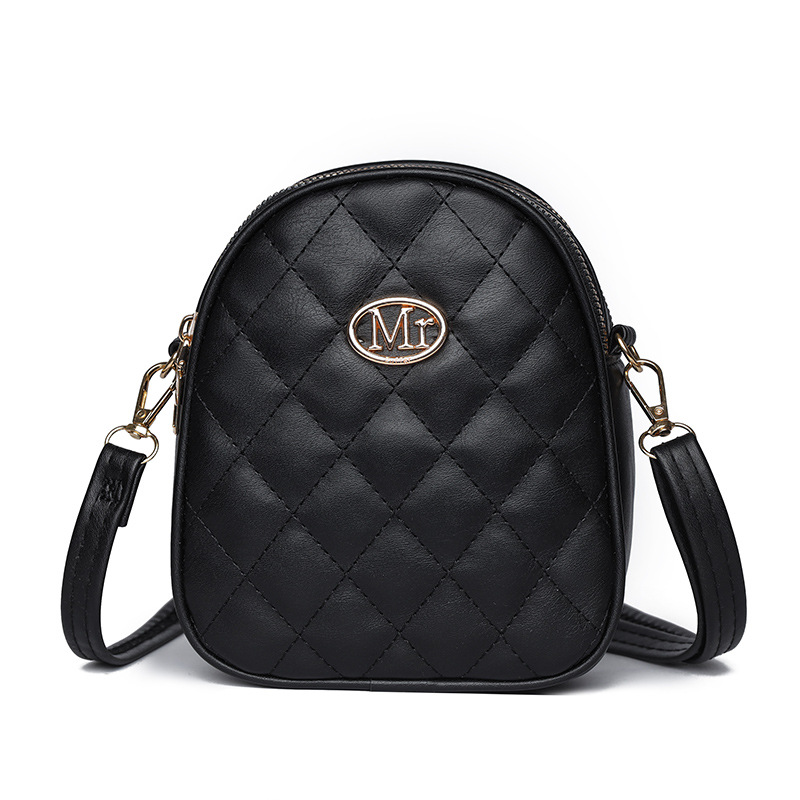 Portafogli per telefono in pelle PU leggera per donna Mini borse a tracolla anti-acqua Borse a tracolla alla moda Piccole borse per cellulari Portafogli_voghion.com