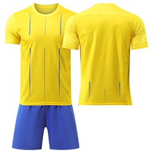 2324光板利雅得胜利主场7号C罗足球服10马内球衣黄套装货轻盈透气