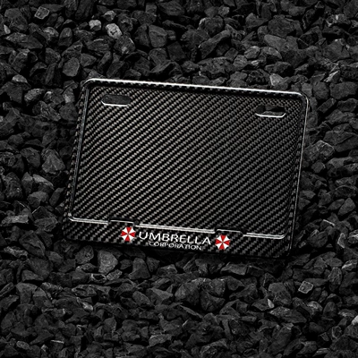 Nömrə qabı: license plate frame, rear license - motorcycle-molded-dry-carbon-twill-protective-cover