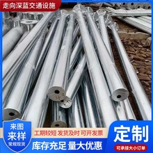 交通标志杆件厂家悬臂反光镀锌标志F杆不锈钢道路立柱监控八角杆