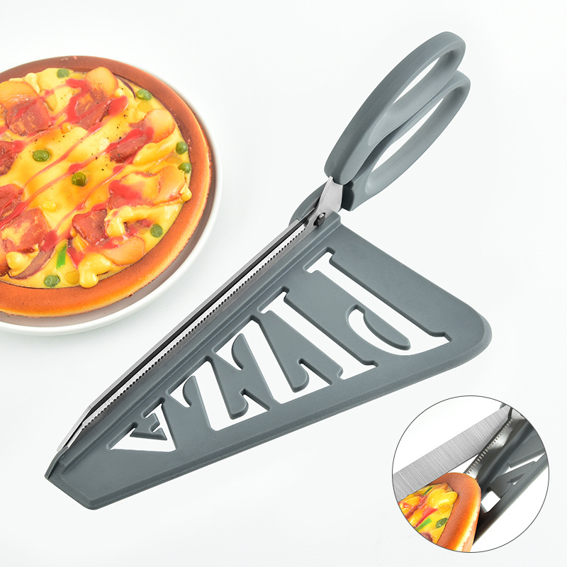 現貨供應不鏽鋼披薩剪刀 可拆卸 披薩鏟 面包剪