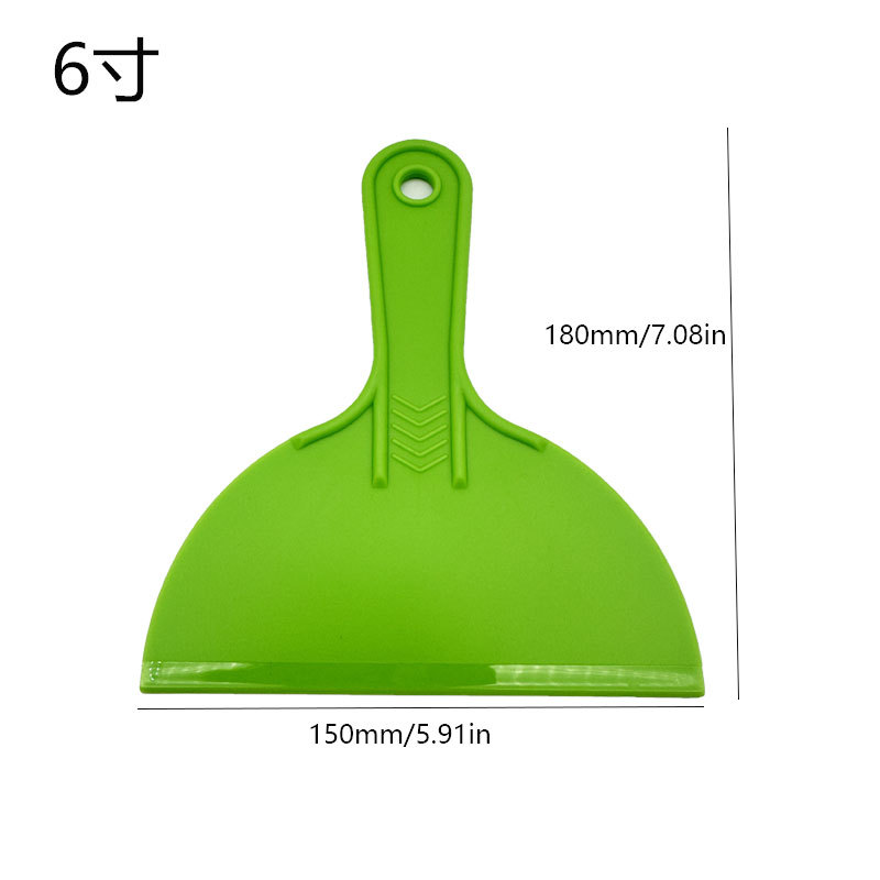 6inch 녹색 플라스틱 퍼티 나이프 0.034kg