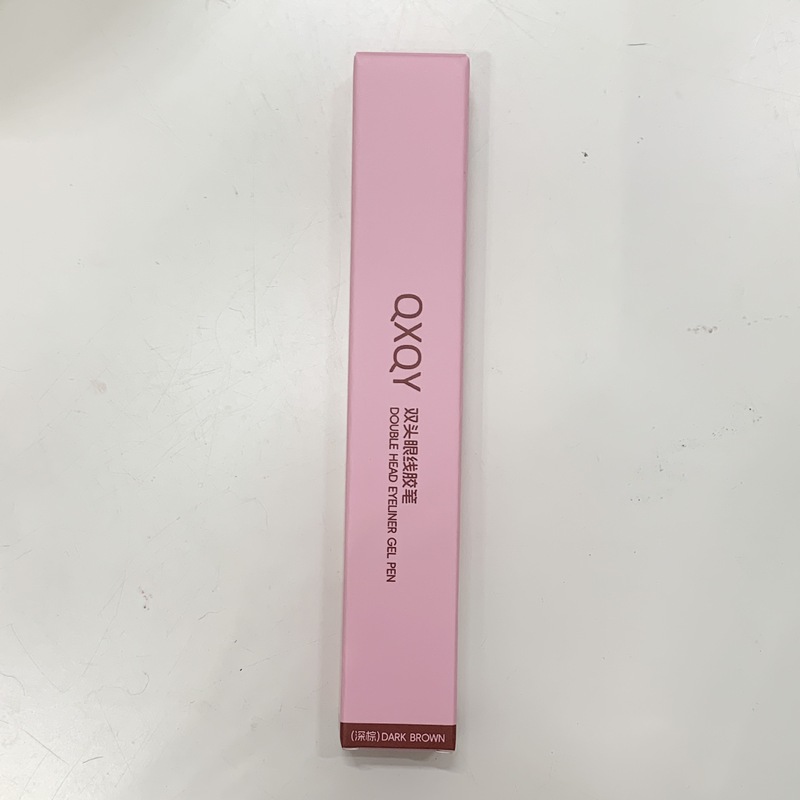QXQY刀锋刷眼线胶笔不晕染持久初学者双头眼线笔防水防汗女跨境|undefined