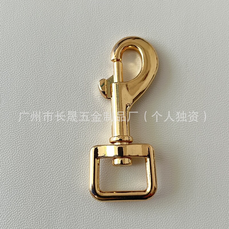 现货批发箱包手袋金属挂钩 高档电镀颜色齐全5分钥匙扣宠物绳狗扣|undefined