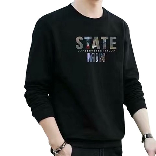 Find cheap autumn work clothes for men, long-sleeved T-shirts, tops, T-shirts, large size base shirts